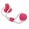 Silicon Suction Cup Tug dog toy