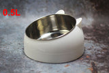 Non-slip Cat Bowls Double Pet Bowls With Raised Stand